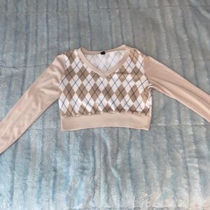 Cropped long sleeve